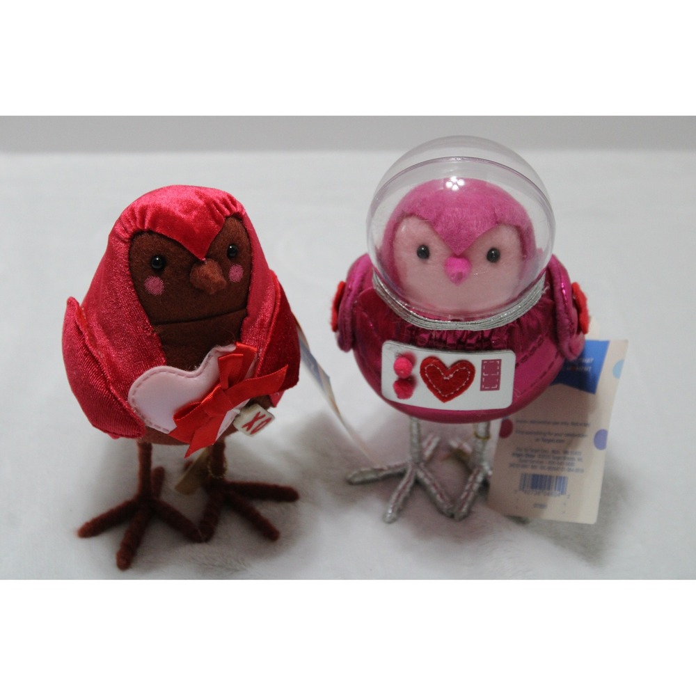 Target Spritz Valentine Bird 2022 Astra Astronaut & Red Velvet Bird Set NWT